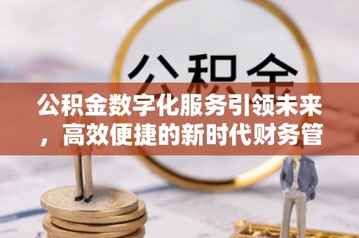 遵化市公积金数字化服务引领未来，高效便捷的新时代财务管理