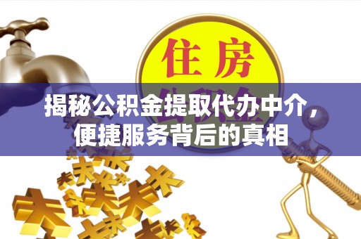 遵化市揭秘公积金提取代办中介，便捷服务背后的真相
