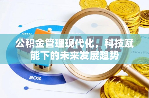 遵化市公积金管理现代化，科技赋能下的未来发展趋势