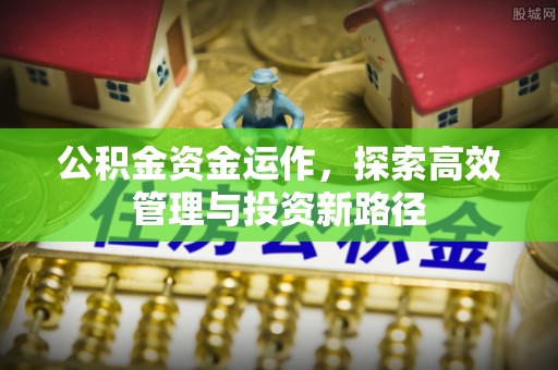 遵化市公积金资金运作，探索高效管理与投资新路径
