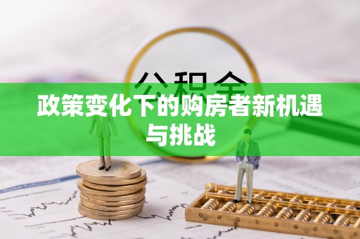 遵化市政策变化下的购房者新机遇与挑战